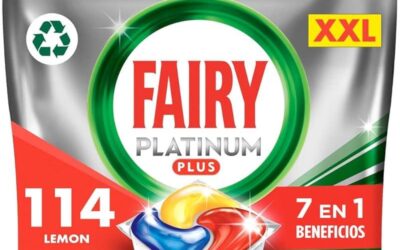 Mi opinión sobre las cápsulas Fairy Limón para lavavajillas.