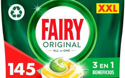 Mi opinión sobre las cápsulas de lavavajillas Fairy limón 5×29.